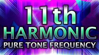 11th Harmonic Frequency Pure Tone Healing Mask [upl. by Iznek977]