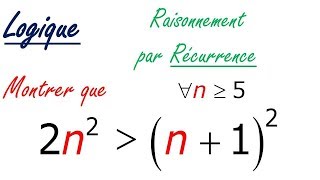 raisonnement par récurrence partie 3 [upl. by Lundell]