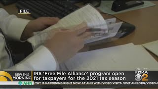 Free File Alliance Program Open For Taxpayers [upl. by Edna]