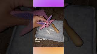 Palm Sized Espeon Felting [upl. by Sihunn326]