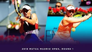 Maria Sharapova vs Daria Gavrilova  2018 Internazionali BNL dItalia Round of 16  WTA Highlights [upl. by Drusy]