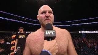 Fight Night New Orleans Ben Rothwell Octagon Interview [upl. by Gnah]