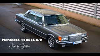 Mercedes 450 SEL 69 1977 for sale We take the car up to 180kmh on autobahn [upl. by Guillemette623]