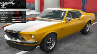 GTA 5  DLC Vehicle Customization  Vapid Dominator GTT 1969 Ford Mustang [upl. by Morentz925]