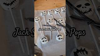 Jack Skellington Pops thisishalloween halloweentreat Halloween poormanscomfortfood spookytreat [upl. by Ocirne]