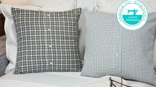 Upcycling shirts make a pillow [upl. by Rumery]