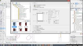 Tutoriel Archicad 16 de A à Z fr Parite 9 Placer des fourniture [upl. by Hampton]