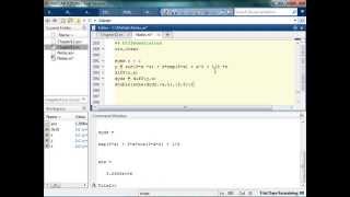 Symbolic Differentiation and Integration in MATLAB [upl. by Liatrice821]