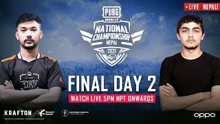 NEPALI PMNC 2021  Nepal  Grand Finals  Day 2  PUBG MOBILE National Championship [upl. by Ehrenberg]