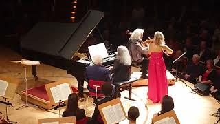 Martha Argerich Anne Sophie Mutter und Mischa Maisky  spielen John Williams Schindlers Liste [upl. by Eirrotal]