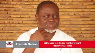 Azumah Nelson talks about the 5 best fights of his career  5 Marcos Villasana [upl. by Imoyaba770]