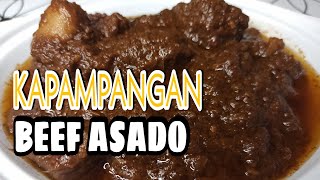 Kapampangan Beef Asado Quick and Easy RecipeFilipino Dish [upl. by Nayek]