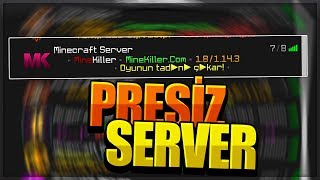 MİNECRAFT EN İYİ PREMİUMSUZ SERVER [upl. by Oine]