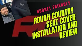 Rough Country Seat Covers Installation and Review [upl. by Eibbor]