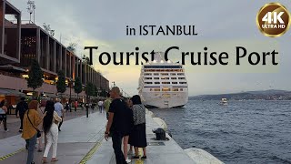 Galataport Istanbul  Cruise Ships Port  Turkey Walking Tour [upl. by Yretsym]