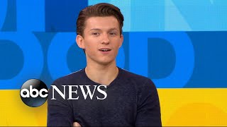 Tom Holland says he had 8 auditions for SpiderMan Homecoming [upl. by Yllod]