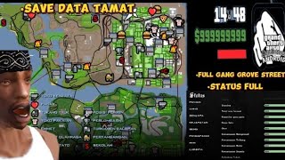 Save Data Tamat GTA SA ANDROID  full gang grove street [upl. by Tyrrell885]