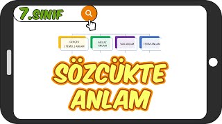 Sözcükte Anlam  Detaylı Konu Anlatımı 📙 7Sınıf Türkçe 2023 [upl. by Annelak]