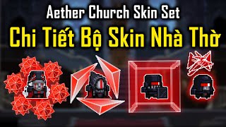 Showcase All Aether Church Skin  One of Most Expensive Set in Soul Knight [upl. by Acirema]