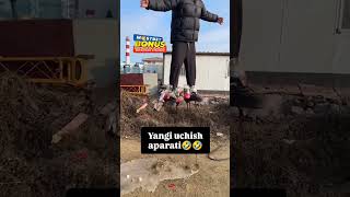 YANGI UCHISH APARATI🤣rekomendasikomik rekchiq youtubeshorts tiktok reels 1mln million top [upl. by Ehcram385]