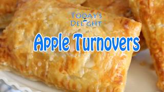 How to Make Puff Pastry Apple Turnovers  Todays Delight [upl. by Susann]