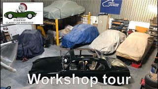 Tour of Fosseway Classic Car Workshop [upl. by Gainer]