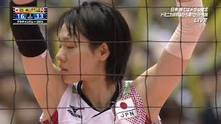 女子バレー 東レアローズ 迫田さおり  Saori Sakoda  8 [upl. by Sclater]