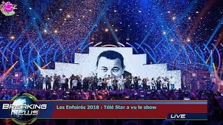 Les Enfoirés 2018  Télé Star a vu le show [upl. by Anada692]