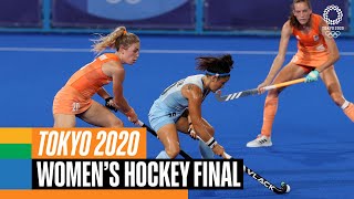 Netherlands 🇳🇱 vs Argentina 🇦🇷  Womens Hockey 🏑 🥇 Gold Medal Match  Tokyo Replays [upl. by Ellicec]