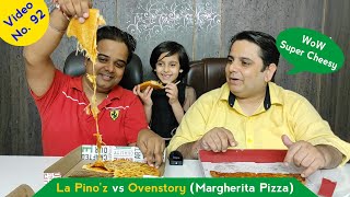 La Pinoz vs Ovenstory  Margherita Pizza Comparison [upl. by Bannon619]