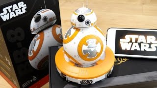 高性能ドロイドトイ！「BB8」スターウォーズEP7 レビュー！スマホアプリと連動で操作可能 amp 機能満載 spheroスフィロ製 定価¥19800 [upl. by Nwahsud]