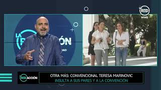 Otra más Convencional Teresa Marinovic insulta a sus pares y a la Convención [upl. by Columba566]