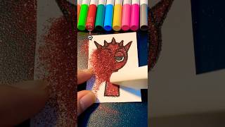 I like Red Incredibox Sprunki shortsdrawing youtubehighfive incrediboxsprunki glitter diy [upl. by Roxana]