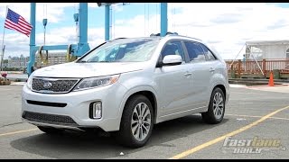 2015 Kia Sorento Review  Fast Lane Daily [upl. by Fen]