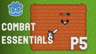 Adding Knockback Combat Essentials in Godot  P5 [upl. by Ligriv]