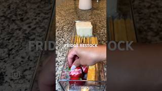 Restocking the Fridge restock fridgerestock foodrestock fypviral fridge restockingasmr [upl. by Mastic]