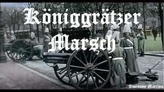 Der Königgrätzer Marsch  Original Version German March [upl. by Lesna]