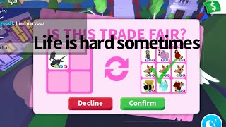 Adopt me Trading Video with Jackpot trades  🐉 Neon Shadow Dragon 🐝Mega Queen Bee 🦄Diamond Unicorns🦄 [upl. by Kapoor271]