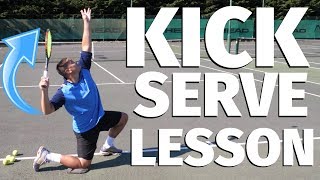 How To Improve Your Tennis Kick Serve  7 Drills [upl. by Humfrey]