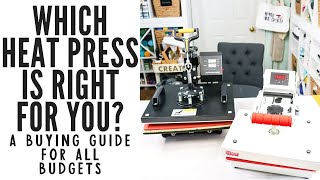 What Heat Press Should You Buy What Are the Differences [upl. by Hgielar339]