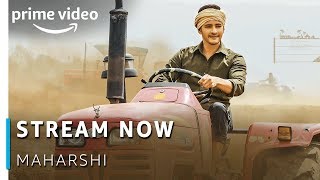 Stream Now MAHARASHI 2019 Telugu  Mahesh Babu Pooja Hegde Allari Naresh  Amazon Prime Video [upl. by Anatak]