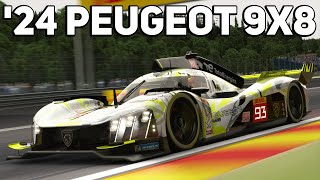 The NEW WINGED Peugeot 9X8 For Assetto Corsa [upl. by Lesly]