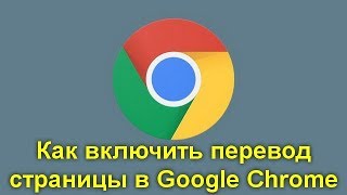 Как включить перевод страницы в Google Chrome [upl. by Atsirt]