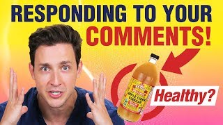 Apple Cider Vinegar Benefits  Responding to Your Comments  Doctor Mike [upl. by Anrak]