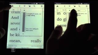 Kindle Paperwhite vs Kindle Paperwhite 2 Nighttime Reading Comparison [upl. by Curzon]