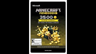 How to redeem Minecraft Minecoins Gift Card [upl. by Ellahcim480]