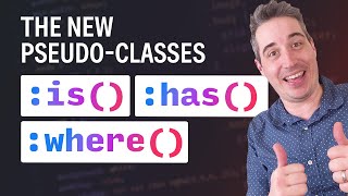 The new CSS pseudoclasses explained  is where has [upl. by Mera579]