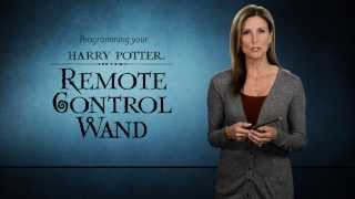 Noble Collections Harry Potter Remote Control Wand  Programming Video [upl. by Teillo]