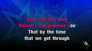 Hey There Delilah  Plain White Ts KARAOKE [upl. by Kcinimod54]