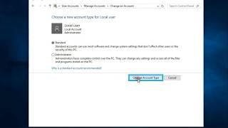 How to delete remove administrator and standard user account Windows 10 [upl. by Harrison]